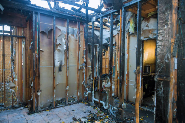 Professional Fire Damage Repair technician working in Louisville, KY